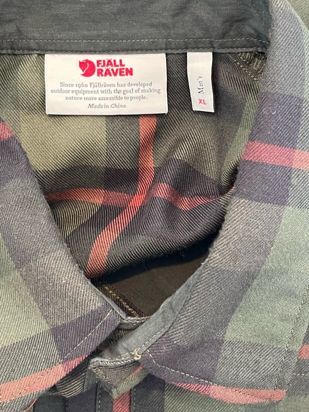 Fjallraven Fjallglim Shirt - Men's Laurel Green Size XL - Picture 6 of 9